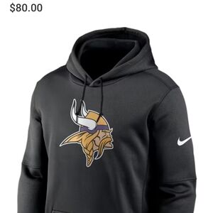 Vikings black hoodie (Nike)